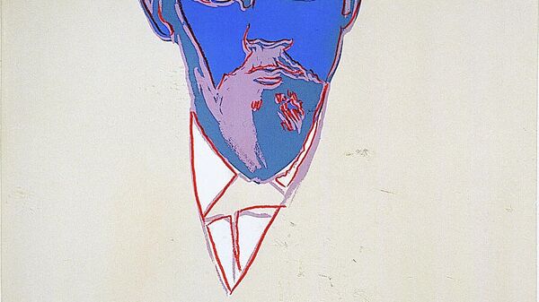 Ленин, 1986-87, Энди Уорхол, шелкография Ленин, 1986-87, Энди Уорхол, шелкография