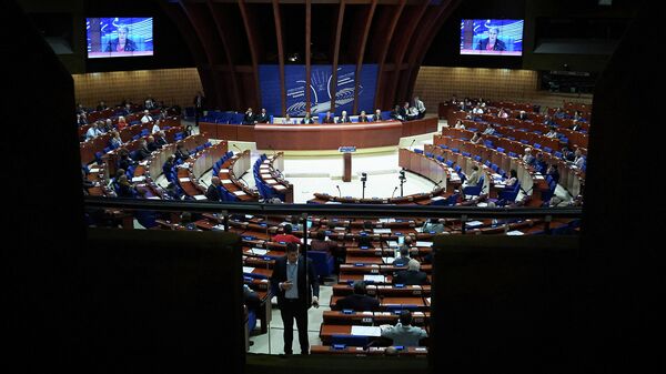 Заседание Парламентской ассамблеи Совета Европы Заседание Парламентской ассамблеи Совета Европы