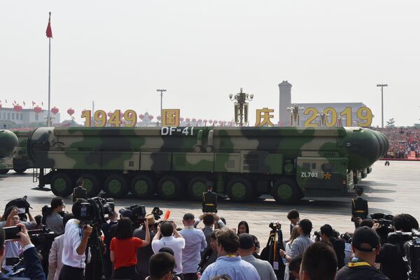 Межконтинентальная баллистическая ракета DF-41 Межконтинентальная баллистическая ракета DF-41