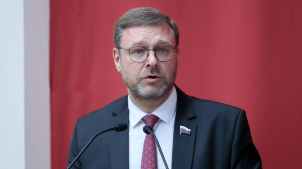 Председатель комитета Совета Федерации РФ по международным делам Константин Косачев Председатель комитета Совета Федерации РФ по международным делам Константин Косачев