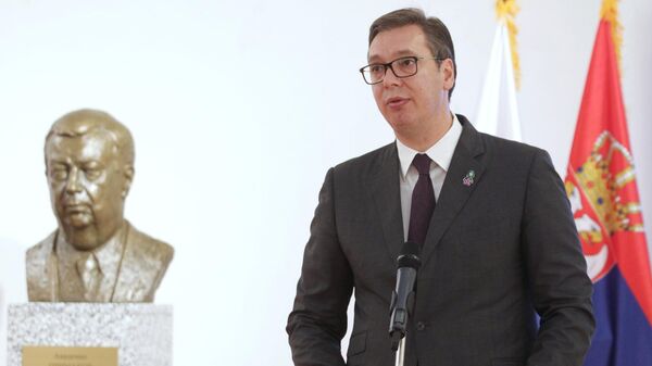 Президент Сербии Александр Вучич Президент Сербии Александр Вучич