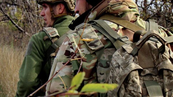 Украинские военнослужащие Украинские военнослужащие
