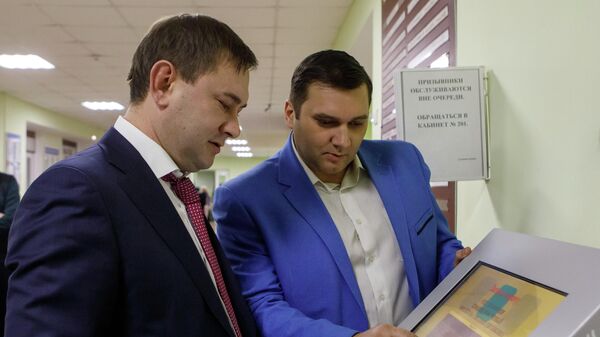 Председатель Воронежской областной думы Владимир Нетёсов во время посещения городской поликлиники №3 облцентра Председатель Воронежской областной думы Владимир Нетёсов во время посещения городской поликлиники №3 облцентра
