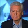 Мэр Москвы Сергей Собянин во время интервью в Международном информационном агентстве Россия сегодня