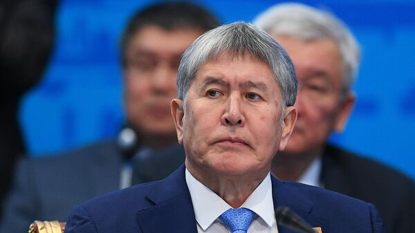 Бывший президент Киргизии Алмазбек Атамбаев Бывший президент Киргизии Алмазбек Атамбаев