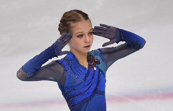 Фигуристка Александра Трусова Фигуристка Александра Трусова