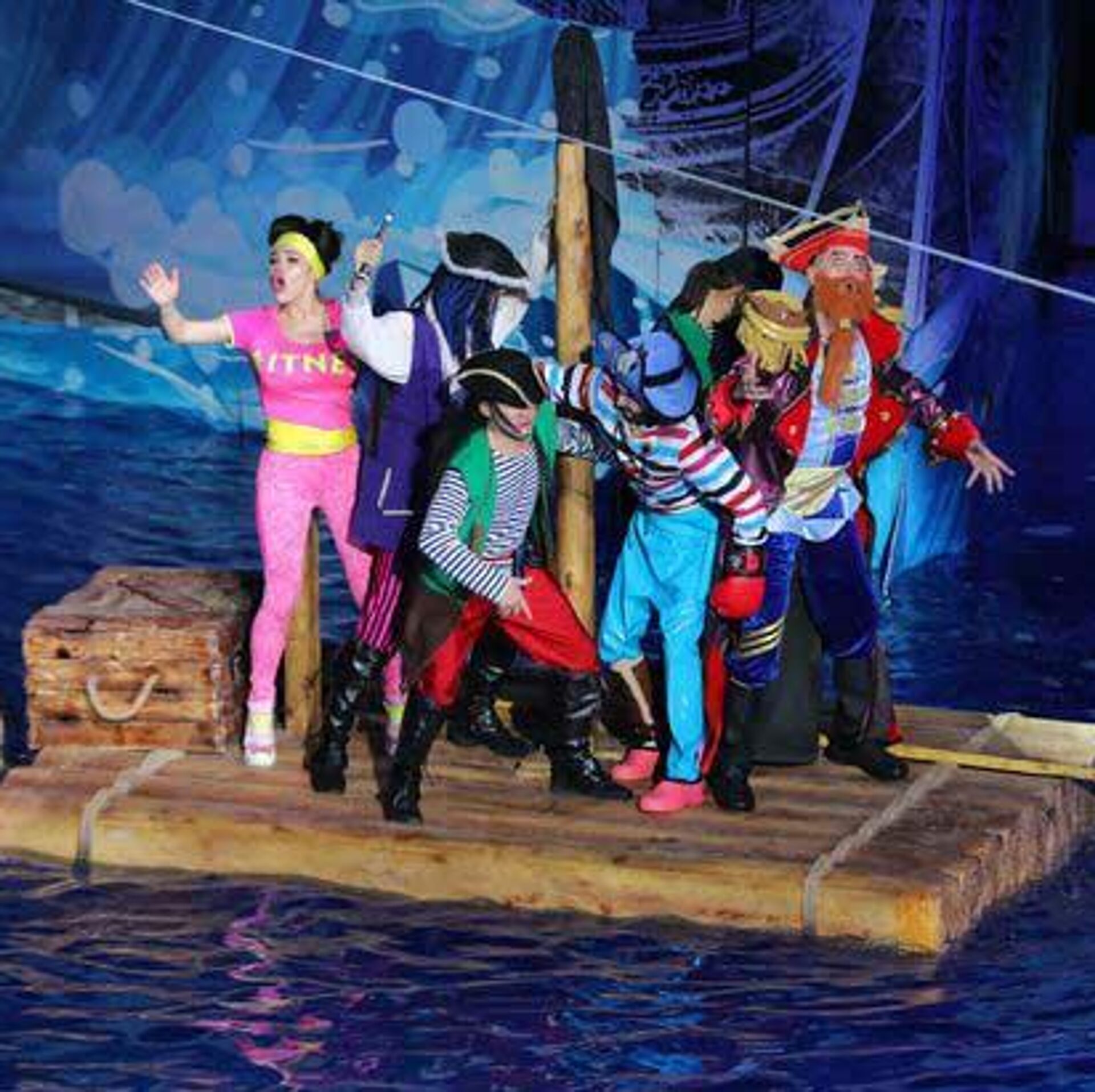 Новогоднее шоу "Пираты и затерянный остров" пройдет в