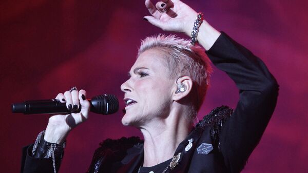Вокалистка группы Roxette Мари Фредрикссон Вокалистка группы Roxette Мари Фредрикссон