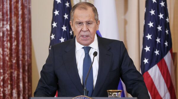 Встреча главы МИД РФ С. Лаврова и госсекретаря США М. Помпео Встреча главы МИД РФ С. Лаврова и госсекретаря США М. Помпео