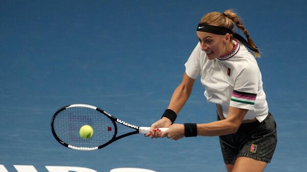 Квитова вышла в финал теннисного турнира в Дохе