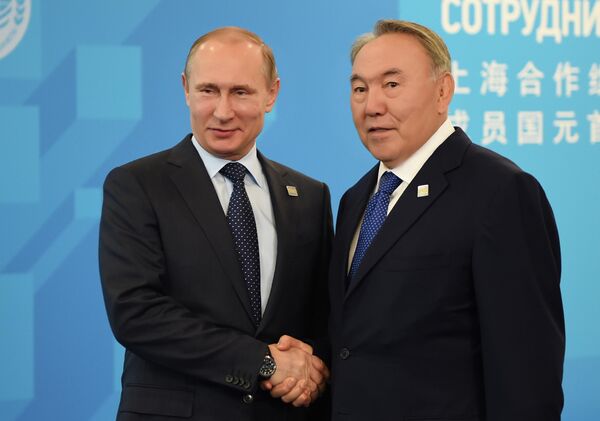 Президент РФ Владимир Путин и первый президент Республики Казахстан Нурсултан Назарбаев Президент РФ Владимир Путин и первый президент Республики Казахстан Нурсултан Назарбаев