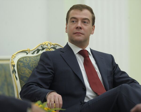 Президент России Дмитрий Медведев Президент России Дмитрий Медведев