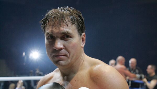 Российский боксер Олег Маскаев Российский боксер Олег Маскаев
