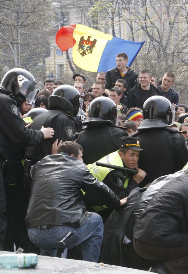 Акция протеста молдавской оппозиции Акция протеста молдавской оппозиции