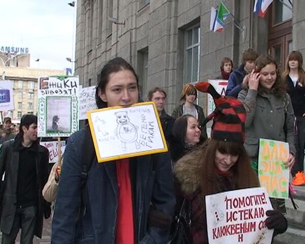 Монстрация в Новосибирске Монстрация в Новосибирске