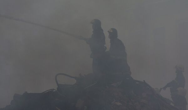 Склад с боеприпасами горит в Челябинской области Склад с боеприпасами горит в Челябинской области