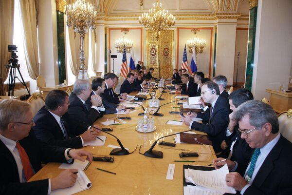 Российско-американские переговоры в Кремле Российско-американские переговоры в Кремле