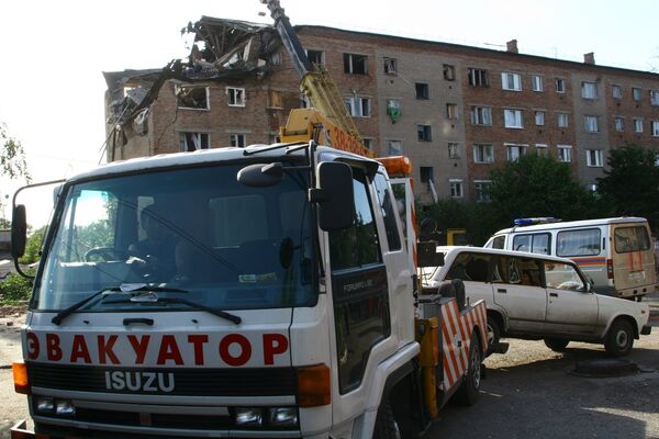 Взрыв в общежитии в Омске Взрыв в общежитии в Омске