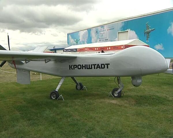 Новейший атакующий российский беспилотник на МАКС-2009 Новейший атакующий российский беспилотник на МАКС-2009