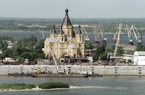 Кафедральным храмом Нижнего Новгорода стал собор Александра Невского Кафедральным храмом Нижнего Новгорода стал собор Александра Невского