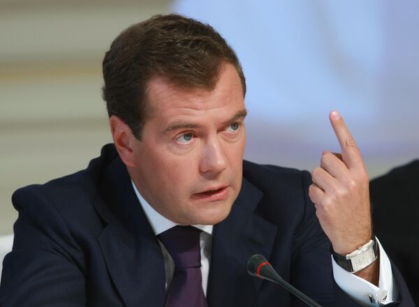 Медведев встретится в США с Меркель и Хатоямой - Кремль Медведев встретится в США с Меркель и Хатоямой - Кремль