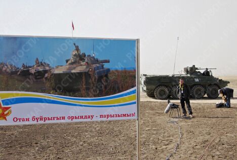 На учениях Взаимодействие- 2009 в Казахстане На учениях Взаимодействие- 2009 в Казахстане