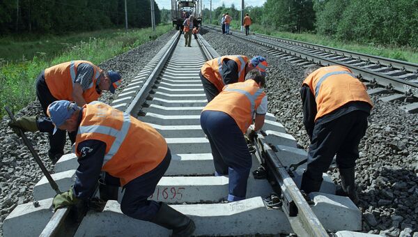 Восстановительные работы начались на Транссибе, где перекрыто движение Восстановительные работы начались на Транссибе, где перекрыто движение