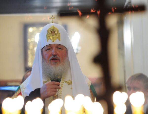 Патриарх Московский и всея Руси Кирилл. Архив Патриарх Московский и всея Руси Кирилл. Архив