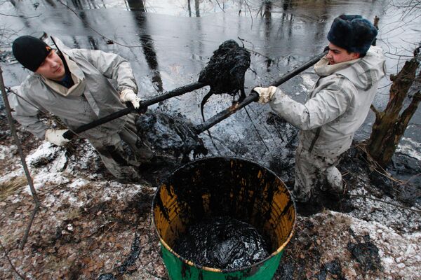 Утечка нефти. Архив Утечка нефти. Архив