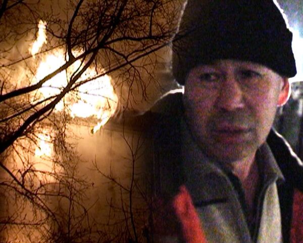 Крупный пожар уничтожил четырехэтажное здание в центре Москвы Крупный пожар уничтожил четырехэтажное здание в центре Москвы