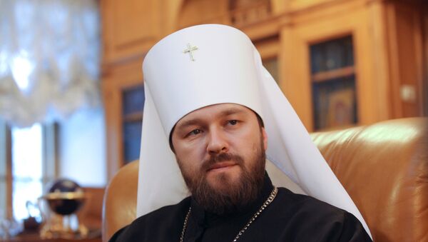 Председатель Отдела внешних церковных связей Московского патриархата митрополит Волоколамский Иларион Председатель Отдела внешних церковных связей Московского патриархата митрополит Волоколамский Иларион
