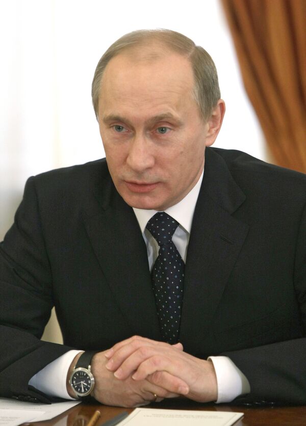 Председатель правительства РФ Владимир Путин. Архив Председатель правительства РФ Владимир Путин. Архив