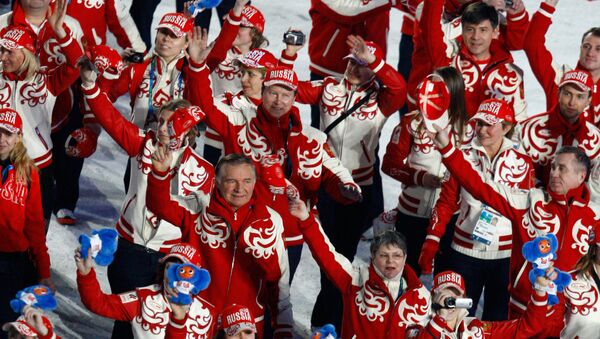 Спортсмены сборной России Спортсмены сборной России