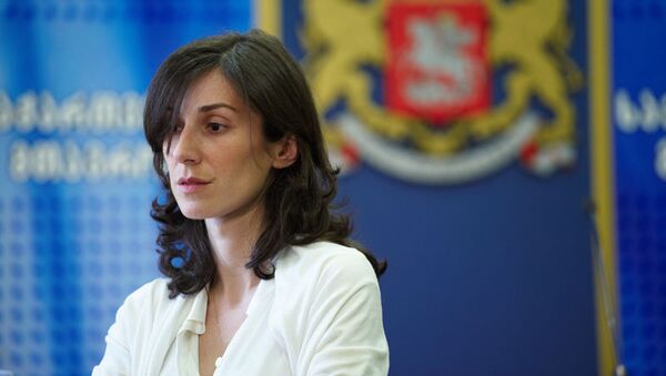 Заместитель министра внутренних дел Грузии Екатерина Згуладзе Заместитель министра внутренних дел Грузии Екатерина Згуладзе