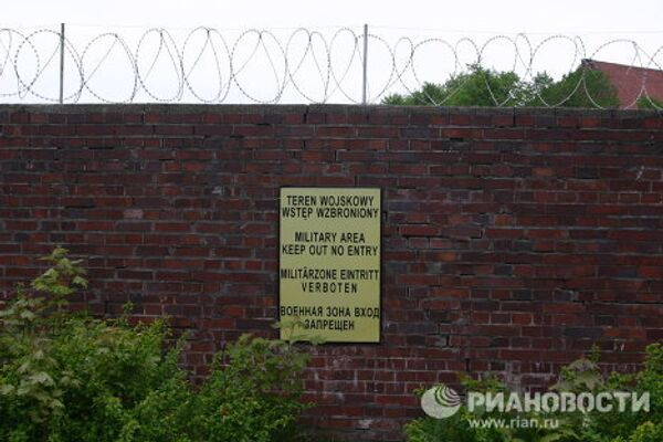Американская военная база находится прямо в черте города Моронг в Польше Американская военная база находится прямо в черте города Моронг в Польше
