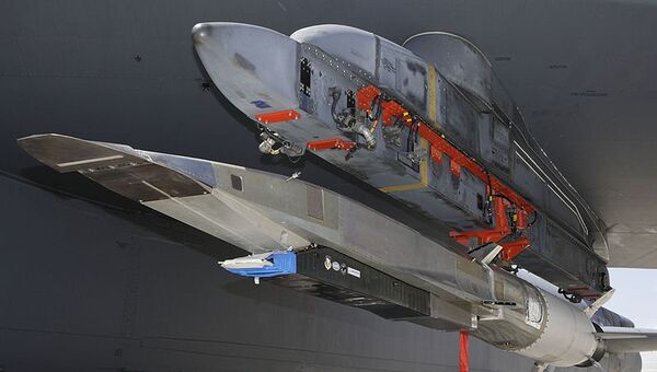 Гиперзвуковая крылатая ракета X-51A , архивное фото Гиперзвуковая крылатая ракета X-51A , архивное фото