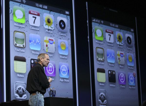 Презентация iPhone 4 компанией Apple в Сан-Франциско Презентация iPhone 4 компанией Apple в Сан-Франциско