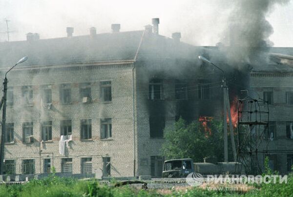 Пожар в Буденновске Пожар в Буденновске