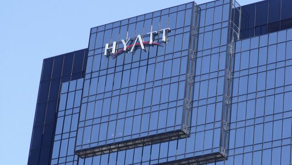 Один из отелей гостиничной группы Hyatt. Архивное фото Один из отелей гостиничной группы Hyatt. Архивное фото