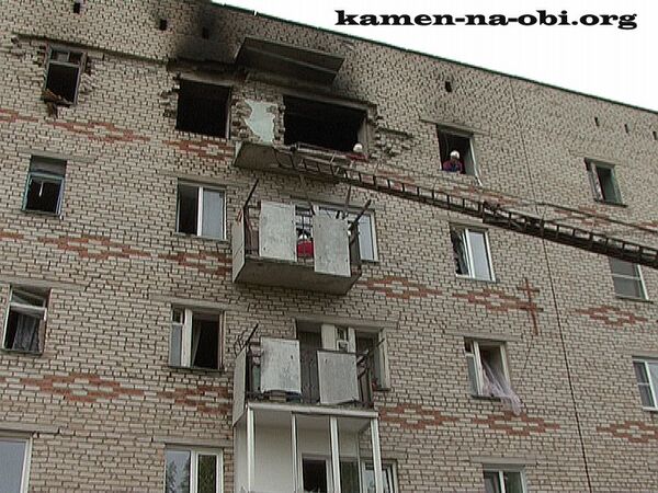 Взрыв газа в жилом доме Камня-на-Оби Взрыв газа в жилом доме Камня-на-Оби