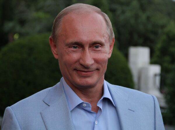 Премьер-министр РФ Владимир Путин во время визита на Украину Премьер-министр РФ Владимир Путин во время визита на Украину