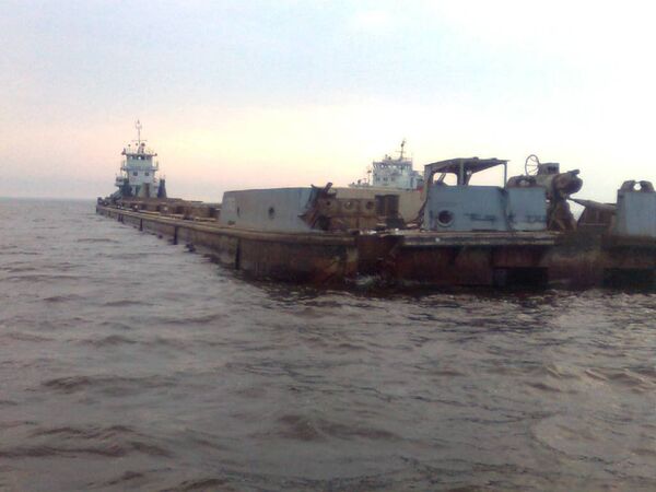 Столкновение судов в Рыбинском водохранилище у населённого пункта Лехково Столкновение судов в Рыбинском водохранилище у населённого пункта Лехково