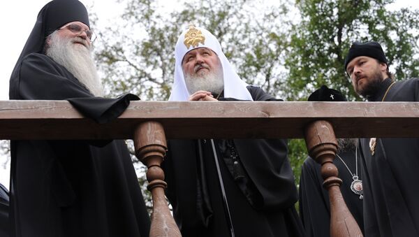 Патриарх Кирилл совершает поездку на Соловки. Архив Патриарх Кирилл совершает поездку на Соловки. Архив