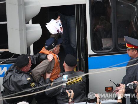 Задержаны участники несанкционированной акции в защиту 31-й статьи Конституции Задержаны участники несанкционированной акции в защиту 31-й статьи Конституции
