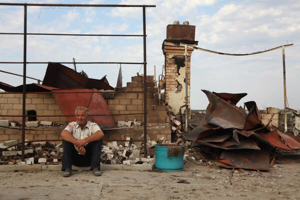 Сгоревшее село в Волгоградской области. Архив Сгоревшее село в Волгоградской области. Архив