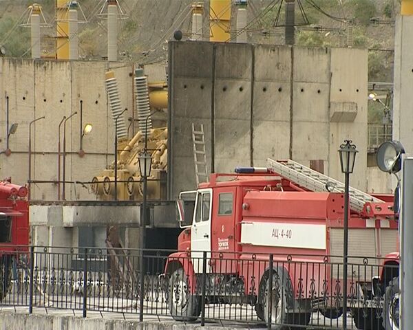 Пожар на Ирганайской ГЭС в Дагестане Пожар на Ирганайской ГЭС в Дагестане
