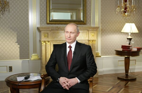 Премьер-министр РФ Владимир Путин дал интервью телекомпании CNN Премьер-министр РФ Владимир Путин дал интервью телекомпании CNN