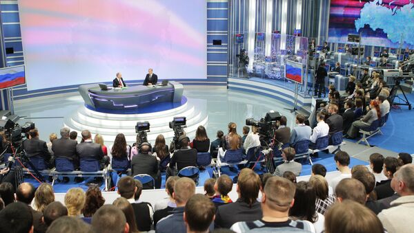 Прямая линия Разговор с Владимиром Путиным. Продолжение в 2010 году Прямая линия Разговор с Владимиром Путиным. Продолжение в 2010 году