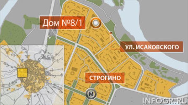 Дом № 8 корп. 1 по улице Исаковского в городе Москве Дом № 8 корп. 1 по улице Исаковского в городе Москве
