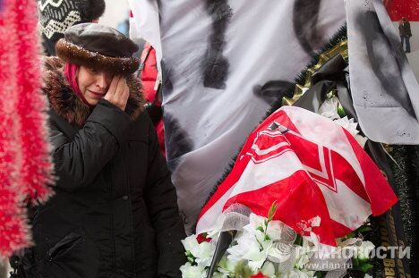 Акция памяти погибшего футбольного болельщика Егора Свиридова Акция памяти погибшего футбольного болельщика Егора Свиридова